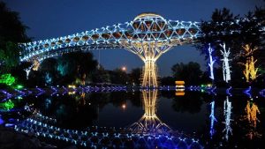 Pont Tabiat, Téhéran