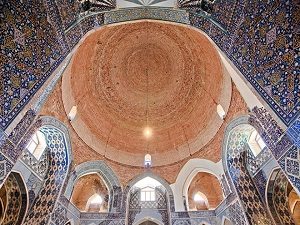 le dôme de la mosquée Bleue