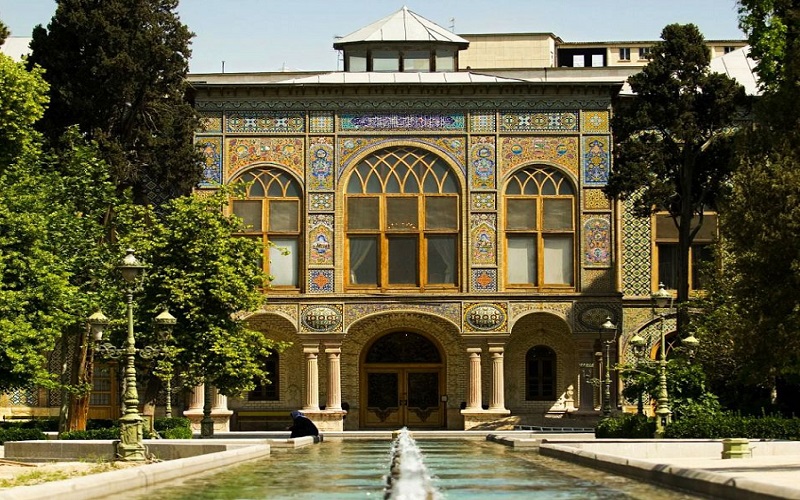 Histoire de l'Iran :Palais du Golestan Téhéran 