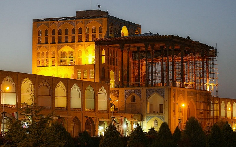 Palais d'Ali Qapu Ispahan Iran