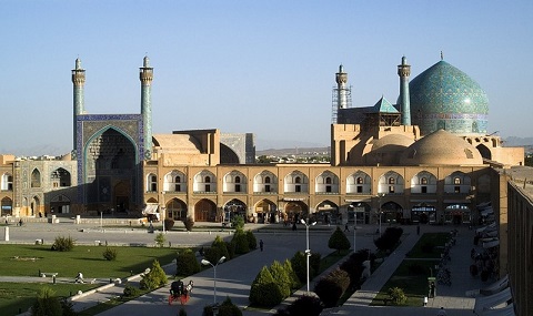 Circuit nomade et des villes en Iran