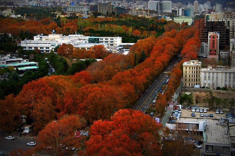 Avenue Valiasr Téhéran